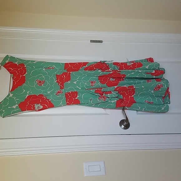 Anthro Rare Silk Backswept Dress by Corey Lynn Calter 6 NWOT - Picture 4 of 11